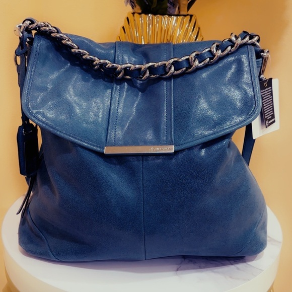 B. Makowsky Naked Leather Bag - Green